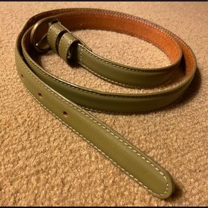 XL American Apparel belt olive green